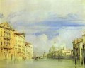 Le Grand Canal romantique paysage marin Richard Parkes Bonington Venise